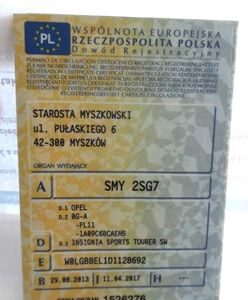 Opel Insignia cena 6900 przebieg: 240000, rok produkcji 2013 z Nowa Sól małe 172